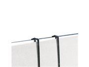 Adjustable Wall Hanger Brackets 1 1 2 Intervals Black