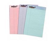 Prism Plus Colored Legal Pads 5 x 8 Pastels 50 Sheets 6 Pads Pack