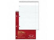 Rediform 31192 National Porta Desk 3 Subject Notebook 120 Sheet 8.50 x 11.50 1 Each White Paper