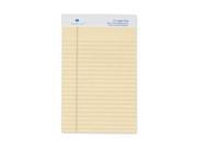 Sparco Products SPR01069 Colored Pad Jr. Legal Rule 50 Sheets 5in.x8in. 12 DZ Ivory