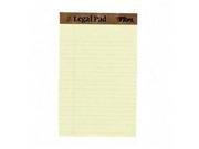 The Legal Pad Ruled Perforated Pads 5 x 8 Canary 50 Sheets Dozen
