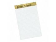 Second Nature Recycled Pads Lgl Rule Red Margin 5 x 8 WE 50 Sheets DZ