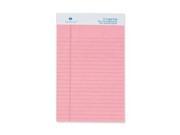 Sparco Products SPR01071 Colored Pad Jr. Legal Rule 50 Sheets 5in.x8in. 12 DZ Pink