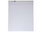 Notes Plus Self Stick Easel Pad Unruled 25 x 30 White 30 Sheets 2 Pads Pack