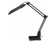 13W Fluorescent Computer Task Lamp 2 1 4 Clamp On or Desk Base 30 Arm Reach