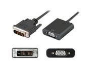 AddOn 8in DVI D to VGA Adapter Cable VGA adapter single link HD 15 F