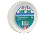Paper Plates Green Label 6 Plate 1000 CT White