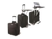 Bond Street Travel Luggage Case Roller for 17 Notebook Travel Essential Black