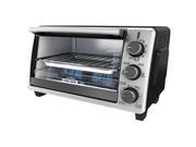 Black Decker TO1950SBD Toaster Oven 1350 W Toast Convection Bake Keep Warm Broil Black Silver