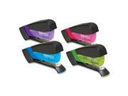 PaperPro Spring Powered Assorted Colors Compact Stapler 15 Sheets Capacity Assorted