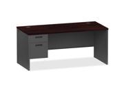 Pedestal Desk Left 66 Wx30 Dx29 1 2 H MY CCL