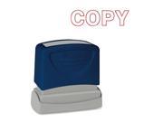 COPY Title Stamp 1 3 4 x5 8 Red Ink