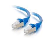 C2G 00791 1 ft. 1ft Cat6 Snagless Shielded STP Network Patch Cable Blue