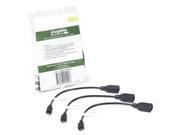 Plugable USB 2.0 On The Go OTG Cable Adapter Type A Female to Micro B Male 3 Pack