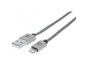 MANHATTAN 394338 3 ft. USB to Lightning Cable