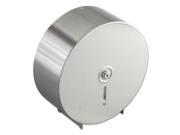 Jumbo Toilet Tissue Dispenser Stainless Steel 10.625W x 10.625H x 4.5D