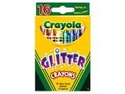 Crayola Glitter Crayons 16 Pkg