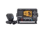 Icom M506 VHF Fixed Mount w Front Mic AIS NMEA 0183 2000® Black