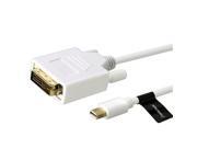 Unirise 10ft Mini Displayport to DVID Dual link Cable Male Male 32AWG