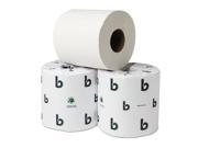 Boardwalk Green Plus Bathroom Tissue White 2 Ply 500 Sheets