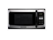 Black Decker Counter Top Microwave Oven 1.1 cu. ft. 1000 Watts Stainless and Black EM031MAT