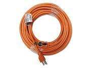 Innovera 72350 Indoor Extension Cord Locking Plug 50Ft Orange
