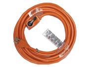 Innovera 72325 Indoor Extension Cord Locking Plug 25Ft Orange