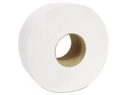 Decor Jumbo Roll Jr. Tissue 2 Ply White 3 1 2 x 750 12 Rolls Carton B220