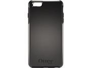 OtterBox 77 52839 iPhone Plus Symmetry Series Case for iPhone 6 Plus 6S Plus Black Polycarbonate Synthetic Rubber