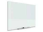 Quartet(R) Infinity(TM) InvisaMount Magnetic Dry-Erase Board, Glass, 50in. x 28in., White