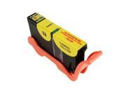 Compatible Yellow Ink Cartridge for Lexmark 100XL Yellow Interact S605 Interpret S405 Intuition S505 Platinum Pro 905