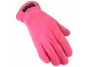 Pink Polar Fleece Women s Thermal Gloves