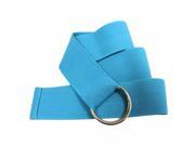 Turquoise Blue Elastic Wide Stretchy O Ring Belt