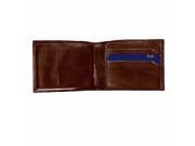 Brown Buxton Men s Leather Convertible Bifold Wallet