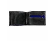 Black Buxton Men s Leather Convertible Bifold Wallet