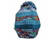 Blue Multicolor Knit Children s Winter Hat