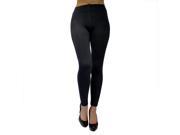 Charcoal Grey Fleece Lined Thick Footless Tights