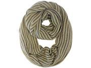 Taupe Weave Soft Twill Circle Scarf