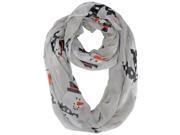 Happy Snowman Christmas Circle Scarf