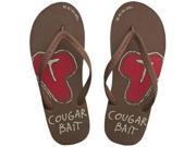 Cougar Bait Men s Brown Comfy Flip Flops