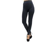 Navy Blue Thick Sweater Knit Stretchy Warm Footless Legging Tights