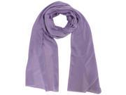 Lavender Simple Jersey Knit Oblong Scarf