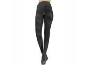 Black Adult Euroskins Footed Tights