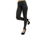 Brown Classic Stretchy Leggings