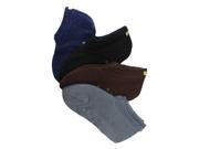 Solid Color 4 Pack Assorted Winter Knit Bootie Slipper Socks