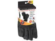 Men s Black Thermal Fleece Battery Heated Gloves