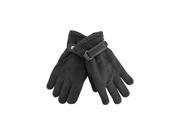 Black Polar Fleece Men s Thermal Insulated Gloves