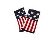 American Flag Print Knit Boot Cuffs