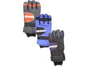 Men s 3 Pack Assorted Waterproof Ski Snowboarding Gloves
