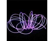 3M Purple Flexible Neon Light EL Wire Rope Tube with Controller